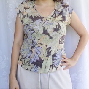 C&C California Floral Blouse